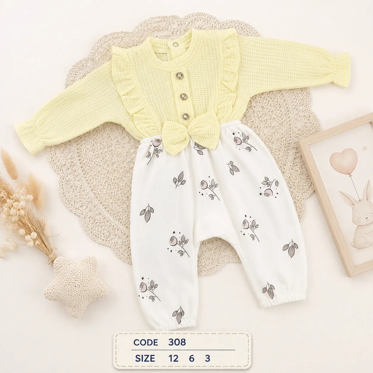 code 308 🌷 سلوبيت إيفين وردات بتفصيلة فيونكة